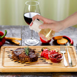 Maxbell Oil Spray Bottle Reusable Oil Dispenser Bottle for Barbecue Liquid Household White