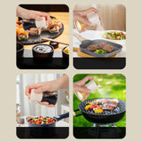 Maxbell Oil Spray Bottle Reusable Oil Dispenser Bottle for Barbecue Liquid Household White