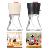 Maxbell Oil Spray Bottle Reusable Oil Dispenser Bottle for Barbecue Liquid Household White