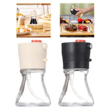 Maxbell Oil Spray Bottle Reusable Oil Dispenser Bottle for Barbecue Liquid Household White
