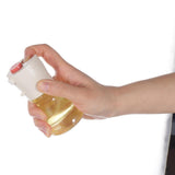 Maxbell Oil Spray Bottle Reusable Oil Dispenser Bottle for Barbecue Liquid Household White