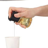 Maxbell Oil Spray Bottle Reusable Oil Dispenser Bottle for Barbecue Liquid Household Black