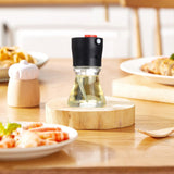 Maxbell Oil Spray Bottle Reusable Oil Dispenser Bottle for Barbecue Liquid Household Black