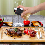Maxbell Oil Spray Bottle Reusable Oil Dispenser Bottle for Barbecue Liquid Household Black