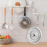 Maxbell Stainless Steel Pot Lid Portable Fry Pan Cover for Cooking Household Kitchen