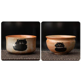 Maxbell Matcha Whisk Set Utensils Unique Gift Traditional Tools Handmade Matcha Bowl bowl 12.3x7.2cm