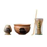 Maxbell Matcha Whisk Set Utensils Unique Gift Traditional Tools Handmade Matcha Bowl bowl 12.3x7.2cm