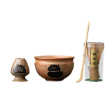 Maxbell Matcha Whisk Set Utensils Unique Gift Traditional Tools Handmade Matcha Bowl bowl 12.3x7.2cm
