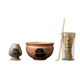 Maxbell Matcha Whisk Set Utensils Unique Gift Traditional Tools Handmade Matcha Bowl bowl 12.3x7.2cm