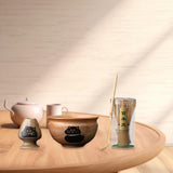 Maxbell Matcha Whisk Set Utensils Unique Gift Traditional Tools Handmade Matcha Bowl bowl 12.3x7.2cm
