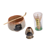 Maxbell Matcha Whisk Set Utensils Unique Gift Traditional Tools Handmade Matcha Bowl bowl 12x8.5cm