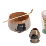 Maxbell Matcha Whisk Set Utensils Unique Gift Traditional Tools Handmade Matcha Bowl bowl 12x8.5cm