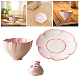 Maxbell Ceramic Teacup Set Handmade Collection and Gift for Housewarming Gift Family cup