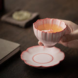 Maxbell Ceramic Teacup Set Handmade Collection and Gift for Housewarming Gift Family Coasters