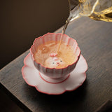 Maxbell Ceramic Teacup Set Handmade Collection and Gift for Housewarming Gift Family Tea Pet