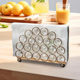 Maxbell Napkin Dispenser Unique Standing Tissue Holder for Banquet Hotel Dining Room