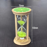 Maxbell Sand Clock Timer 30 Minutes Novelty Sandglass Timer for Games Office Cooking green