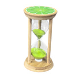 Maxbell Sand Clock Timer 30 Minutes Novelty Sandglass Timer for Games Office Cooking green