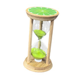 Maxbell Sand Clock Timer 30 Minutes Novelty Sandglass Timer for Games Office Cooking green