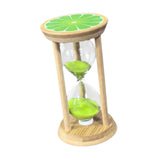 Maxbell Sand Clock Timer 30 Minutes Novelty Sandglass Timer for Games Office Cooking green