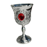 Maxbell Vintage Medieval Goblet Gifts Handcraft Novelty Engraved Reusable Wine Glass