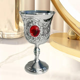 Maxbell Vintage Medieval Goblet Gifts Handcraft Novelty Engraved Reusable Wine Glass