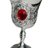 Maxbell Vintage Medieval Goblet Gifts Handcraft Novelty Engraved Reusable Wine Glass