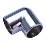 Maxbell Round Pipe Connector 25mm Pipe Fitting for Display Stand Clothes Rails Frame 2 Way