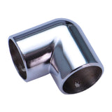 Maxbell Round Pipe Connector 25mm Pipe Fitting for Display Stand Clothes Rails Frame 2 Way
