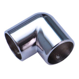 Maxbell Round Pipe Connector 25mm Pipe Fitting for Display Stand Clothes Rails Frame 2 Way