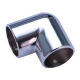 Maxbell Round Pipe Connector 25mm Pipe Fitting for Display Stand Clothes Rails Frame 2 Way