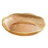 Maxbell Fruit Plate Kitchen Utensils Snack Candy Tray for Christmas Celebration Home S Amber