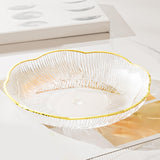 Maxbell Fruit Plate Kitchen Utensils Snack Candy Tray for Christmas Celebration Home S White