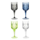 Maxbell Acrylic Wine Goblet Party Supplies Wine Cup for Bar Home Restaurant Blue