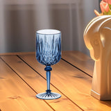 Maxbell Acrylic Wine Goblet Party Supplies Wine Cup for Bar Home Restaurant Blue