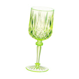 Maxbell Acrylic Wine Goblet Party Supplies Wine Cup for Bar Home Restaurant Green