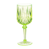 Maxbell Acrylic Wine Goblet Party Supplies Wine Cup for Bar Home Restaurant Green