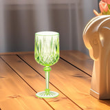 Maxbell Acrylic Wine Goblet Party Supplies Wine Cup for Bar Home Restaurant Green