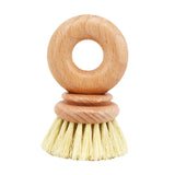 Maxbell Kitchen Dish Brush Wooden Home Dish Scrub Brush for Sink Cleaning Plate Dish 10x6x2cm
