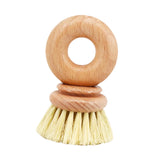 Maxbell Kitchen Dish Brush Wooden Home Dish Scrub Brush for Sink Cleaning Plate Dish 10x6x2cm