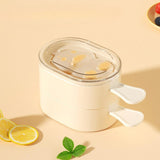 Maxbell 3Pcs Ice Lolly Stick Moulds Stackable Ice Pop Moulds for Home Dessert Family White