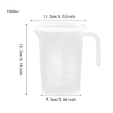 Maxbell Measuring Jug PP Kitchen Large with Scale Container for Cooking