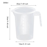 Maxbell Measuring Jug PP Kitchen Large with Scale Container for Cooking