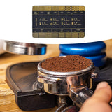 Maxbell Coffee Reference Card Sturdy Ground Measuring Ruler for Coffee Shop Bar Home