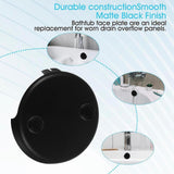 Maxbell Bathtub Overflow Drain Cover Bathtub Drain Replacement Kit for Sink Bathroom