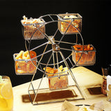 Maxbell Snack Stand Serving Dishes Fruit Bowl Dessert Carrier for Fruit Snacks Party