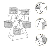 Maxbell Snack Stand Serving Dishes Fruit Bowl Dessert Carrier for Fruit Snacks Party