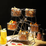 Maxbell Snack Stand Serving Dishes Fruit Bowl Dessert Carrier for Fruit Snacks Party