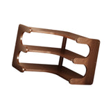 Maxbell Desktop Corner Organizer Shelf Wood Shelf for Apartment Hotel Dressing Table 35x35x31cm