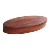 Maxbell Wood Serving Tray Oval Shape Dessert Snack Plate for Festival Kitchen Cheese